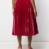 Fendi pleated midi skirt