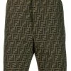 Fendi FF logo shorts