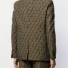 Fendi FF all over logo print blazer