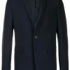 Fendi logo trim slim blazer