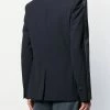 Fendi logo trim slim blazer