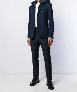 Fendi logo collar tailored shirt