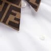 Fendi logo collar tailored shirt