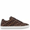 Fendi FF motif mesh sneakers