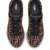 Fendi FF motif mesh sneakers