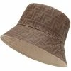 Discount π Fendi Reversible bucket hat hats of men 𧨠1 Fendi reversible bucket hat