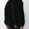 Discount π Fendi FF motif faux fur jacket leather jackets of men π 12 Fendi FF motif faux fur jacket