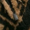 Discount π Fendi FF motif faux fur jacket leather jackets of men π 14 Fendi FF motif faux fur jacket