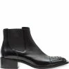 Fendi square toe Chelsea boots