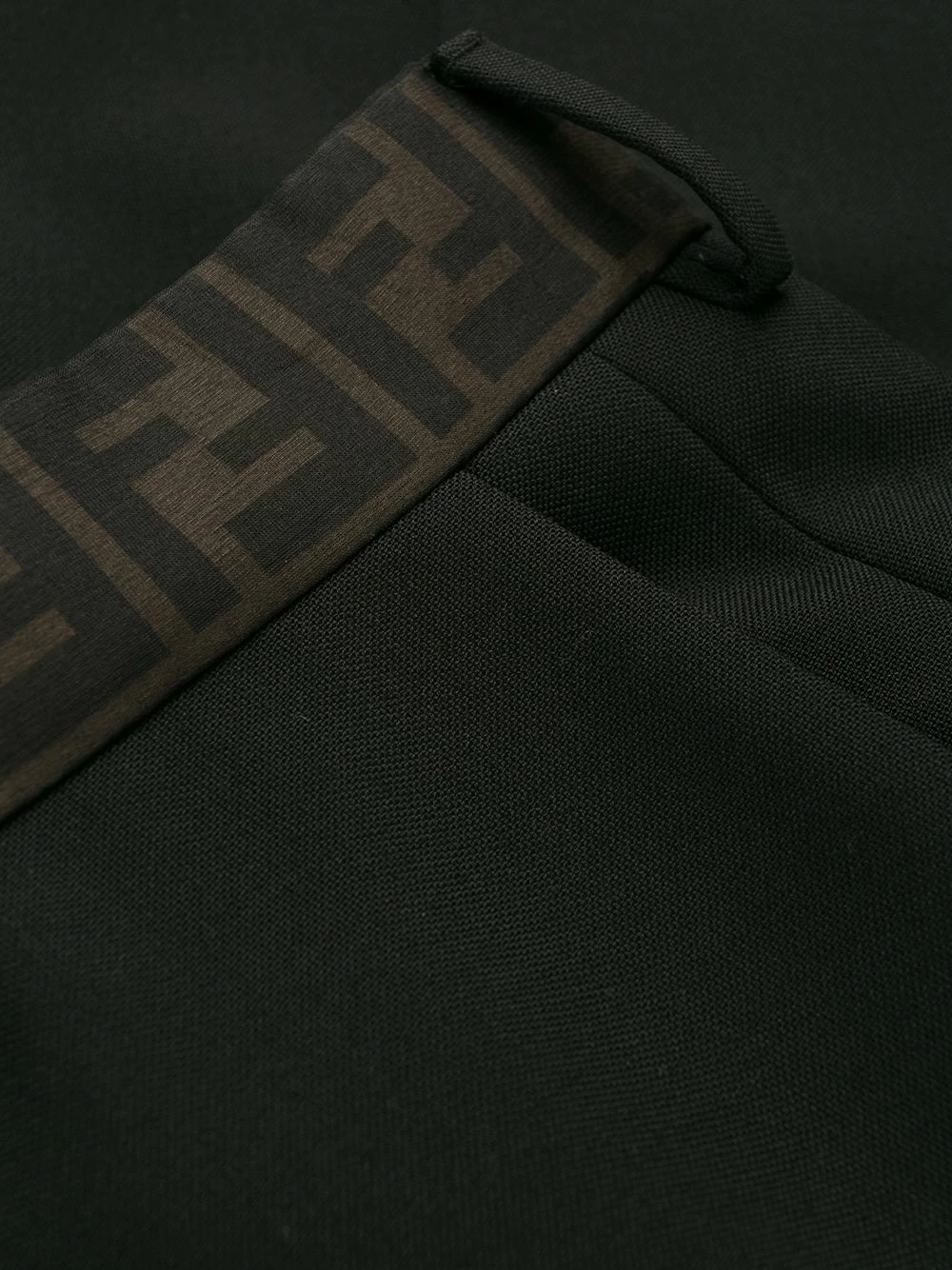 Best Sale π Fendi Logo waistband tailored trousers tailored pants of men 𧨠8 Fendi logo waistband tailored trousers