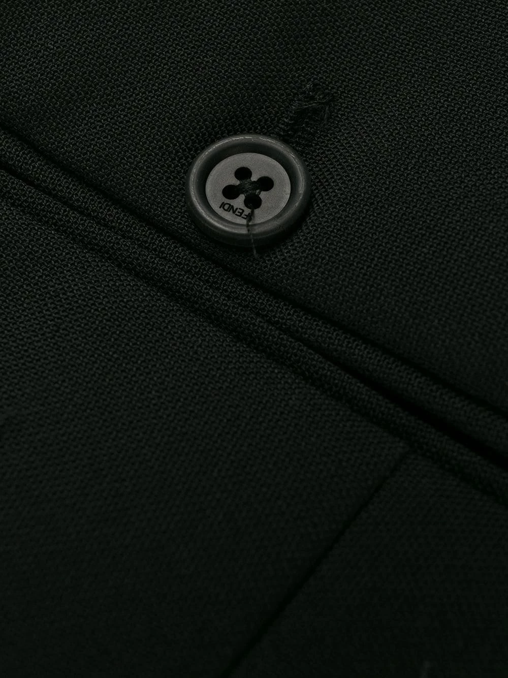 Best Sale π Fendi Logo waistband tailored trousers tailored pants of men 𧨠9 Fendi logo waistband tailored trousers