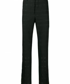 Fendi checked tailored trousers