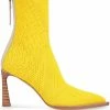 Fendi FFrame jacquard pointed-toe ankle boots