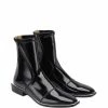 Fendi FFrame pointed toe ankle boots