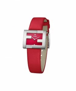 Fendi FF logo embellished watch