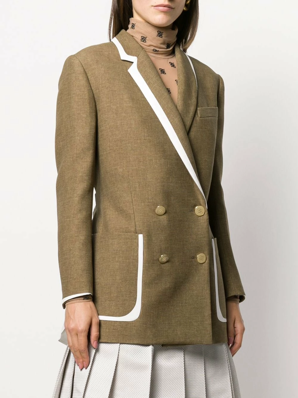 Flash Sale β Fendi Straight cut jacket fitted jackets of women π₯° 6 Fendi straight-cut jacket