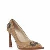 Fendi crystal embellished pumps