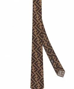 Fendi FF monogram tie