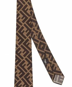 Fendi FF monogram tie