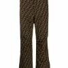 Fendi FF-logo ski trousers
