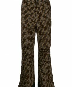 Fendi FF-logo ski trousers