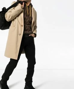 Fendi FF logo print hoodie