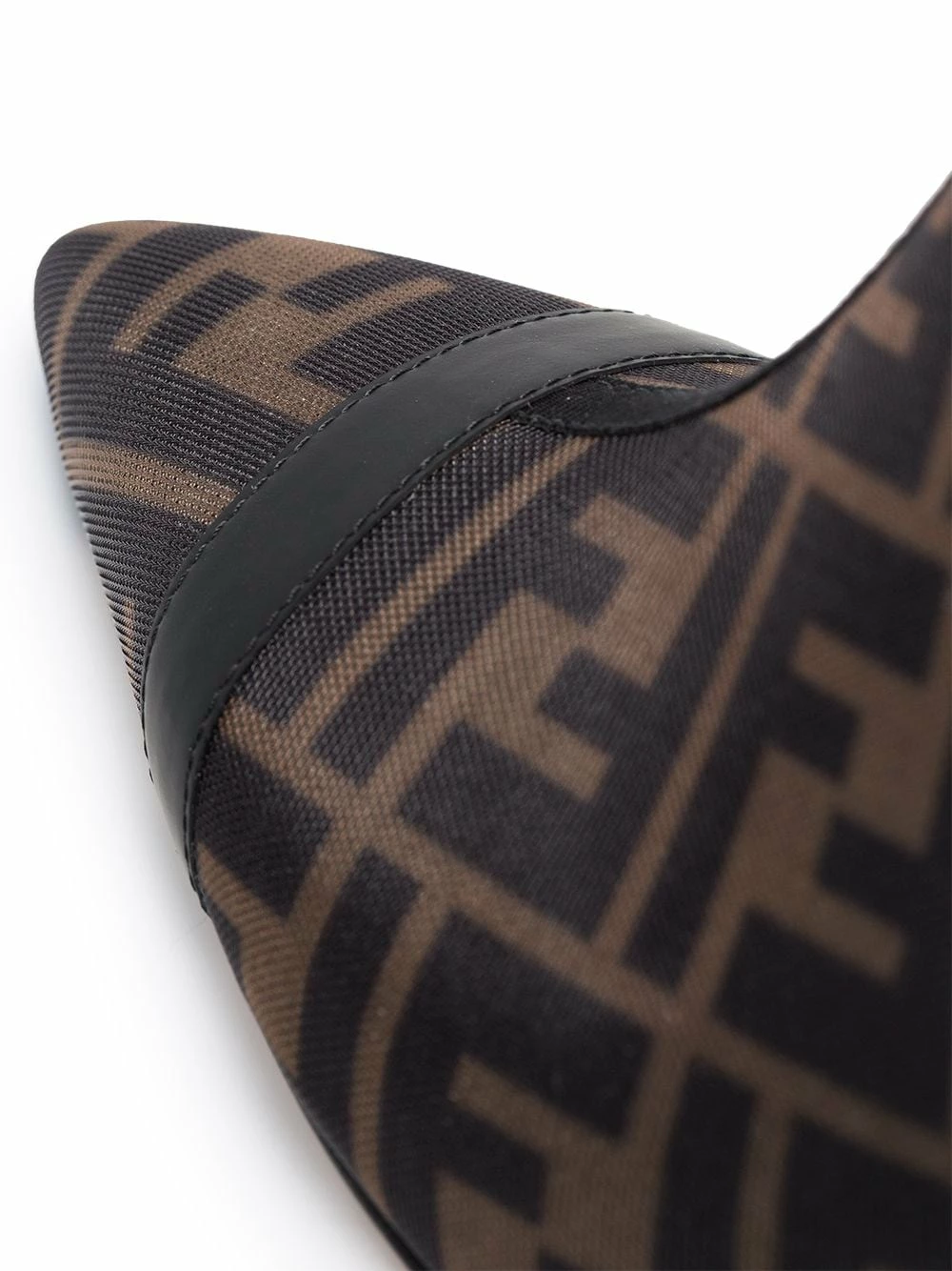 Buy 🔔 Fendi Colibrì FF motif pointed ankle 🥾 boots of women 🔔 6 Fendi Colibrì FF motif pointed ankle boots