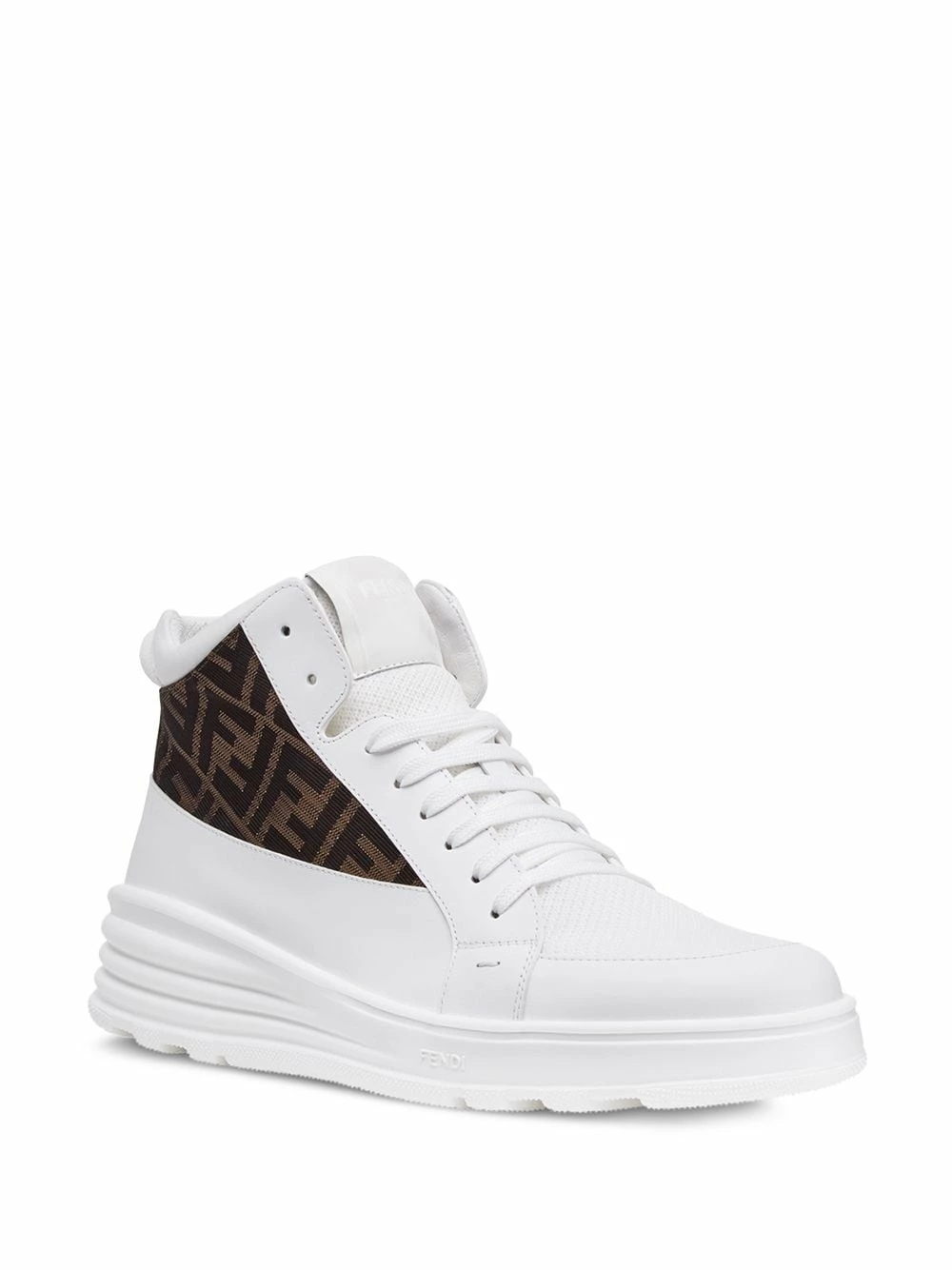 Budget π Fendi Jacquard FF motif high top π sneakers hi-tops of men π 4 Fendi jacquard FF motif high-top sneakers