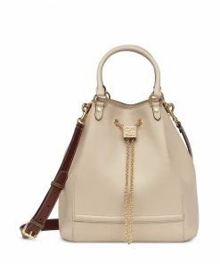 Fendi Karligraphy drawstring bucket tote