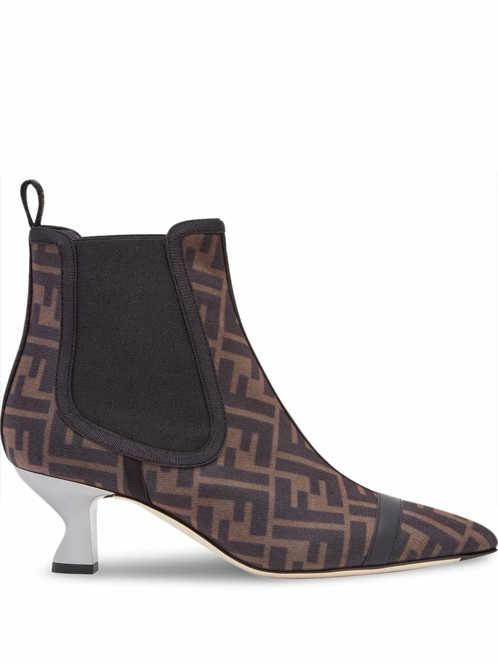 New π Fendi Logo jacquard ankle π₯Ύ boots of women β 3 Fendi logo-jacquard ankle boots