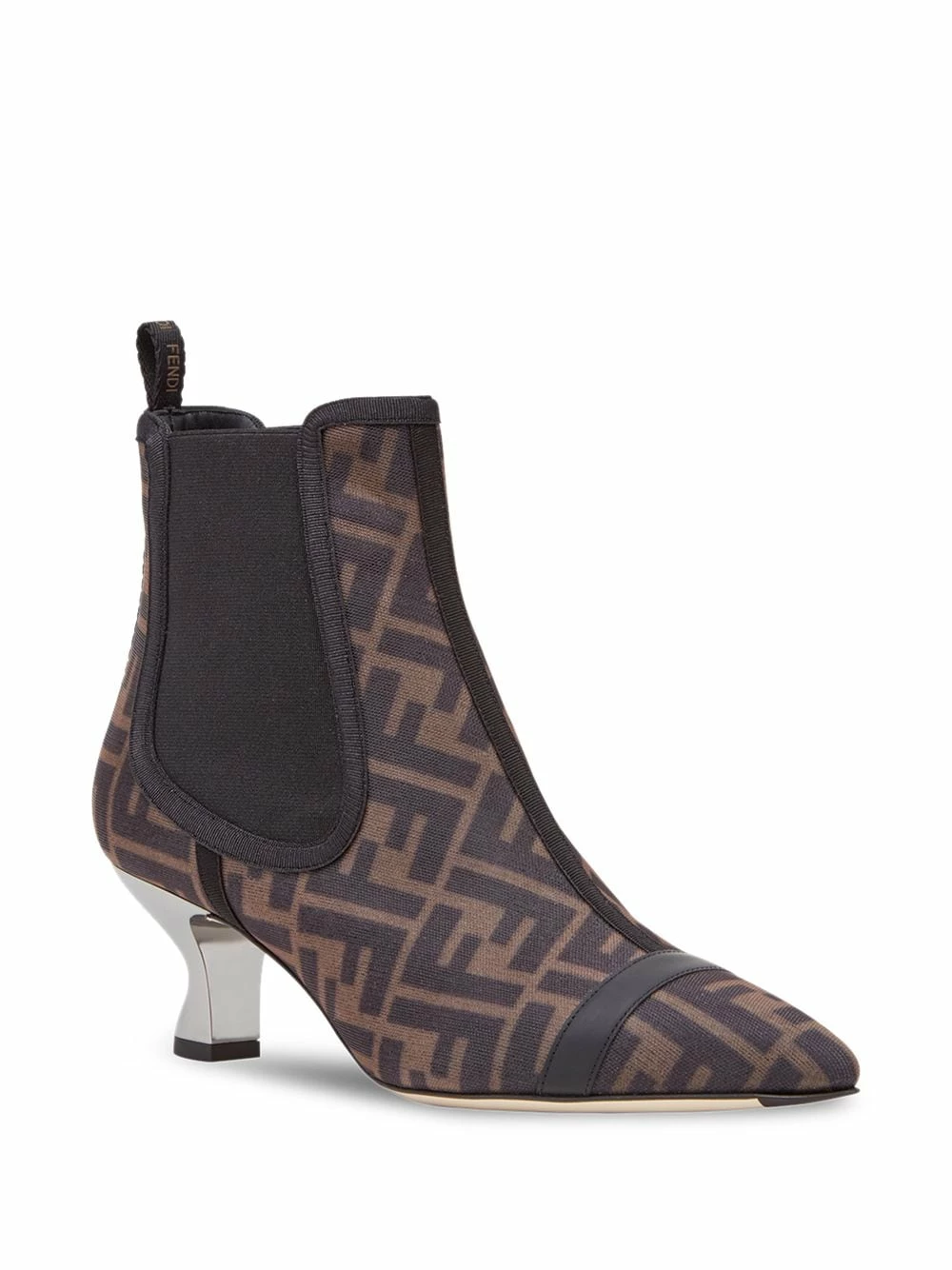 New π Fendi Logo jacquard ankle π₯Ύ boots of women β 4 Fendi logo-jacquard ankle boots