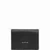 Fendi metallic details trifold wallet