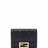 Fendi monogram pattern wallet