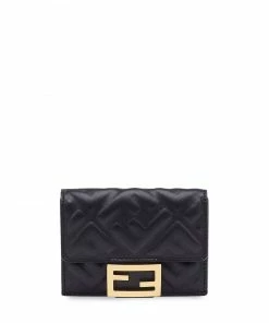 Fendi monogram pattern wallet