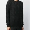 Fendi FF pattern crew neck jumper