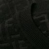 Fendi FF pattern crew neck jumper