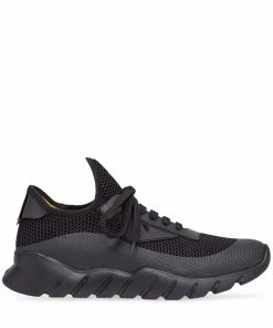 Fendi mesh low-top sneakers