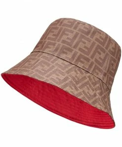 Fendi reversible FF motif bucket hat