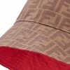 Best reviews of π Fendi Reversible FF motif bucket hat hats of men 𧨠6 Fendi reversible FF motif bucket hat