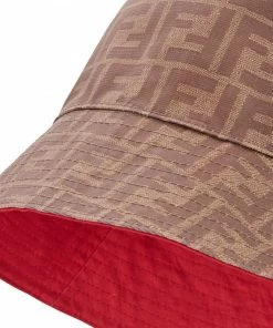 Fendi reversible FF motif bucket hat