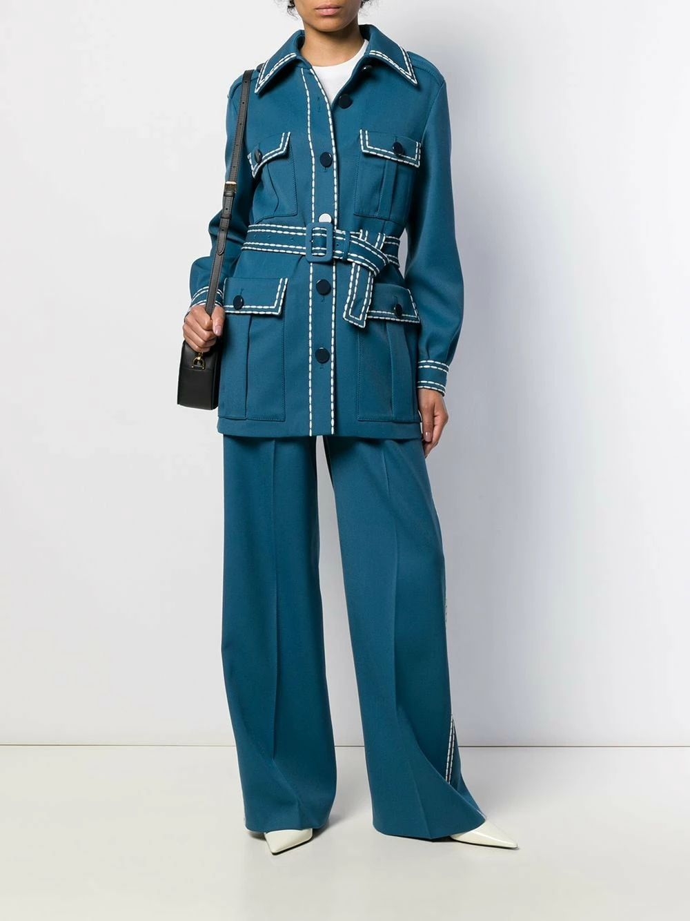 Best Pirce π Fendi Safari π shirt jacket fitted jackets of women π 4 Fendi Safari shirt jacket