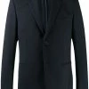 Fendi notched lapel slim-fit blazer