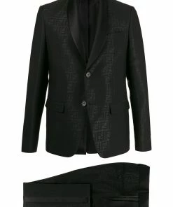Fendi FF pattern suit