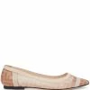 Fendi Colibrì FF motif mesh ballerina shoes