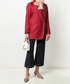 Fendi Karligraphy motif blazer