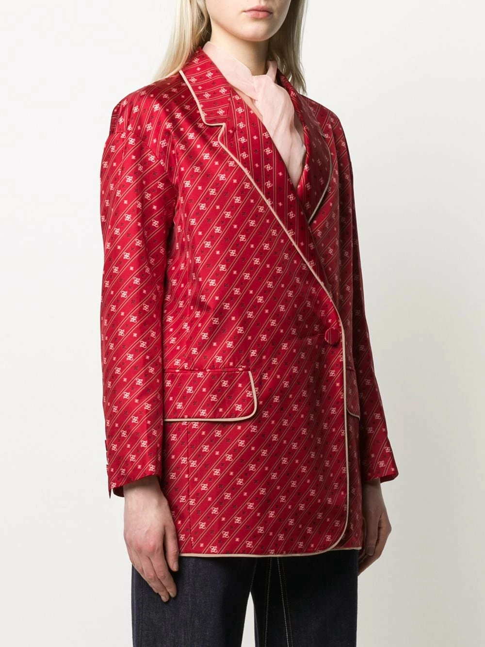 Best reviews of ✨ Fendi Karligraphy motif blazer blazers of women ⭐ 5 Fendi Karligraphy motif blazer