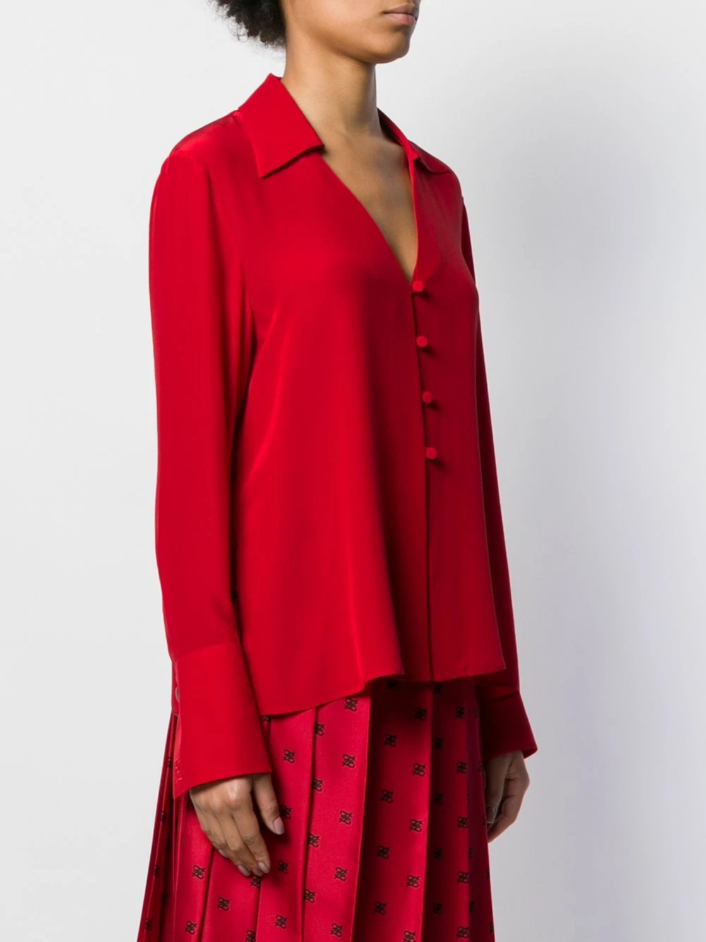 Best Sale β€οΈ Fendi Buttoned blouse blouses of women π 5 Fendi buttoned blouse