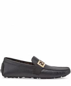 Fendi FF detailed loafers