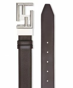 Fendi FF buckle reversible slim belt