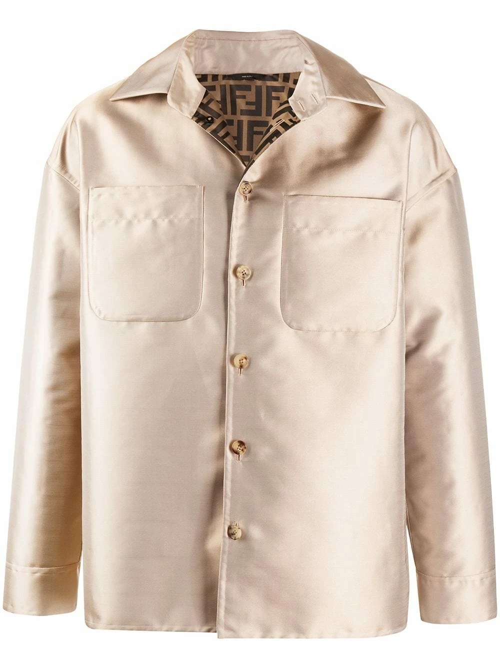 Brand new π€© Fendi Boxy π shirt jacket π shirt jackets of men π 3 Fendi boxy shirt jacket